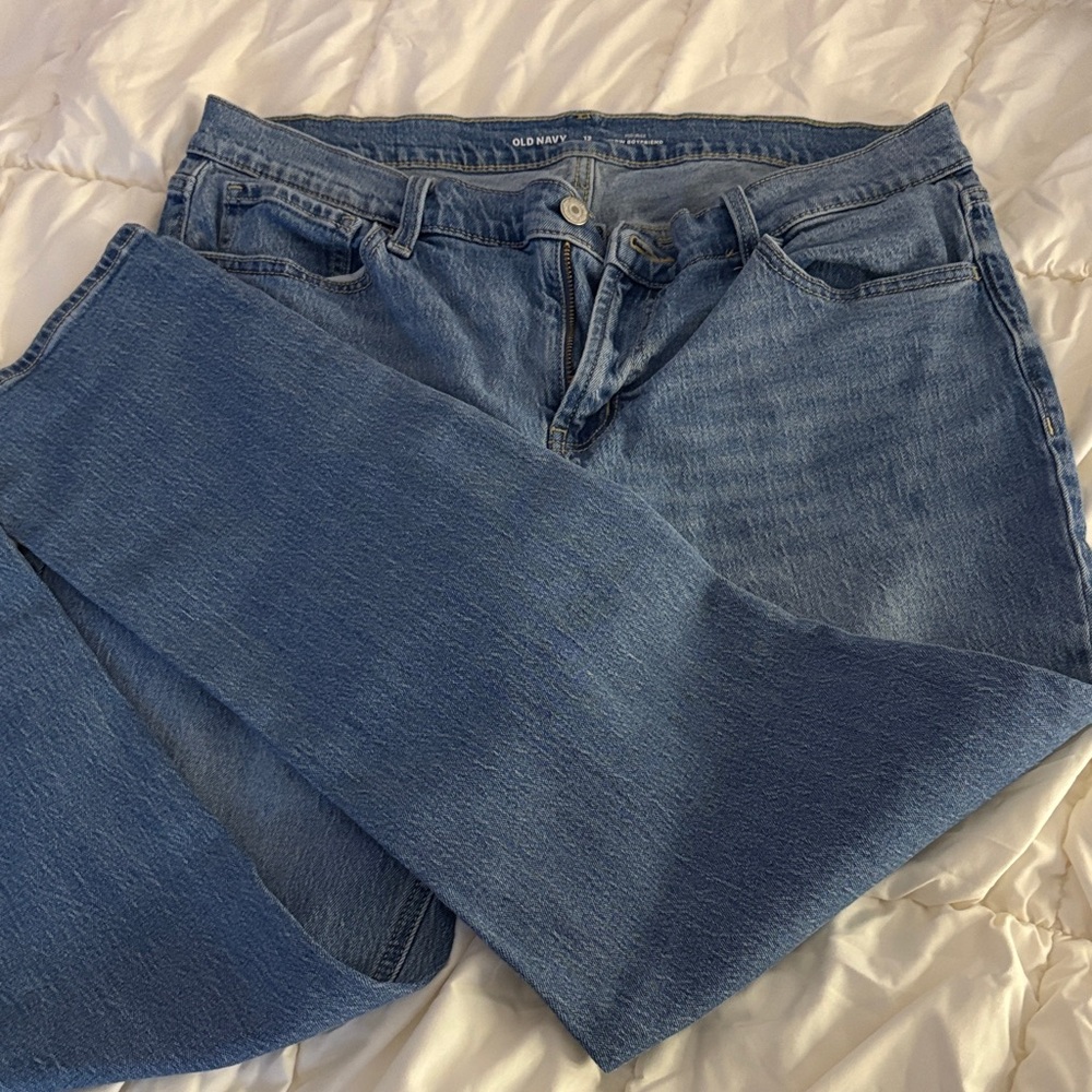 Old Navy Women's Light Blue Flare Jeans